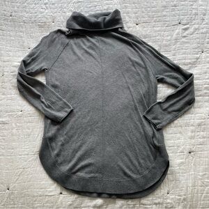 Caslon Gray Cashmere Turtleneck